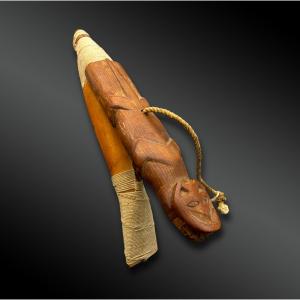 Zoomorphic Figured Hook - Tlingit Culture, British Columbia - 20th Century