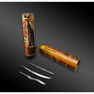 Set Of Seven Blades - Japan - Kindai Period (1868-1945)