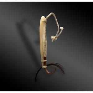 HAMEÇON pour LEURRE de TRÂINE appelé Ipa ou Aipa - Polynésie française - XIXème siècle