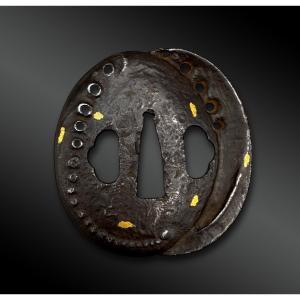 Tsuba Awabi - Japan - Edo Period (1603-1868)