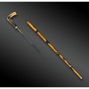 CANNE à système - Europe - Vers 1900