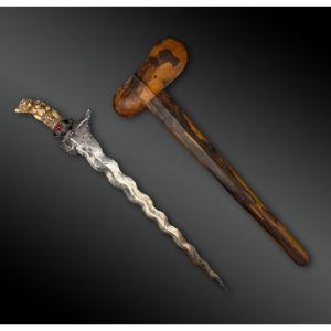 Knife Called Kriss - Java Island, Indonesia - 19th Century
