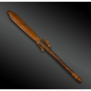 MASSUE de GUERRE - Indiens Karaja, États du Mato Grosso et du Tocatins, Centre-Est du Brésil