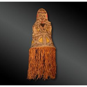 MASQUE figurant Pakapikoke, la DIVINITÉ MILLE-PATTES - Indiens Kobeo, Rio Vaupes (Uaupe)