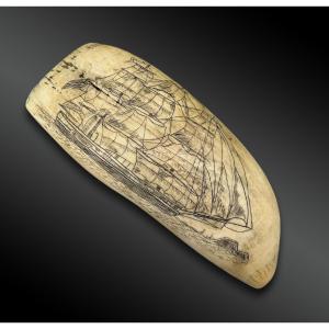 Scrimshaw - Europe - 19th Century