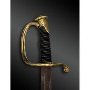 SABRE d’officiers supérieurs, d’officiers subalternes et d’adjudants d’infanterie modèle 1845