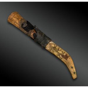 COUTEAU et son FOURREAU Culture Sami, région nord de la Suède, de la Norvège et de la Finlande