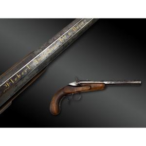PISTOLET Flobert - Paris, France - XIXème siècle