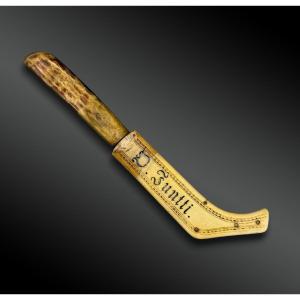 COUTEAU et son FOURREAU -Culture Sami, région nord de la Suède, de la Norvège et de la Finlande