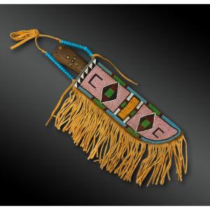 COUTEAU - Indiens Blackfoot (Pieds-Noirs), Grandes Plaines, Amérique du Nord