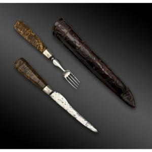 Travel Cutlery Set - Netherlands - 18th Century