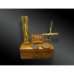 Reichs Grain Tester In A Case, Precision Measuring Instrument