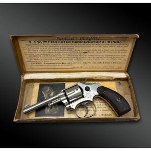 COFFRET REVOLVER Smith & Wesson Ladysmith, 1er modèle - Etats-Unis - Vers 1902