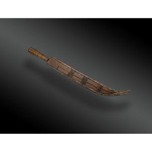 Paiwan Knife Known As “takits” Taiwan, 19th Century