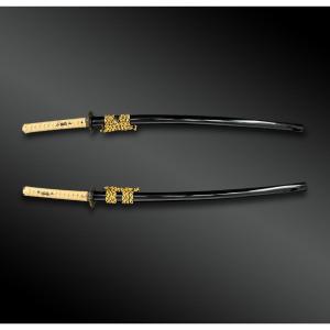 SABRE appelé Katana signé Kawachi no Kami Minamoto Hironobu - Province Yamashiro et Kii, Japon