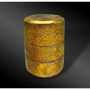 Petite BOÎTE ronde appelée Kōgō - Japon