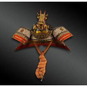 War Helmet Known As A Kabuto, Za-boshi Style - Japan - Meiji Period (1868–1910)