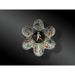 COUPE à SIX GODRONS Jacques I LAUDIN (vers 1627-1695)