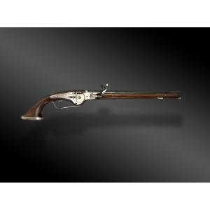 Wheel-pistol, Signed J.p. Clett Germany, 17th Century – Circa 1640 – Formerly In The Visser Collection