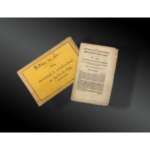BULLETIN des LOIS N°15 - France - 1814