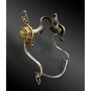MORS de BRIDE d’OFFICIER de GARDE du CORPS de la MAISON MILITAIRE du ROI Modèle 1814