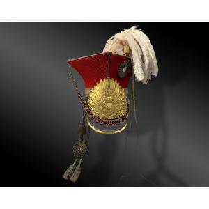 CHAPSKA (ou CZAPSKA) d’OFFICIER des LANCIERS de la GARDE ROYALE Modèle 1816 - France