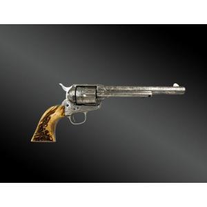 REVOLVER COLT SINGLE ACTION ARMY dit « PEACEMAKER » gravé par David Wade HARRIS