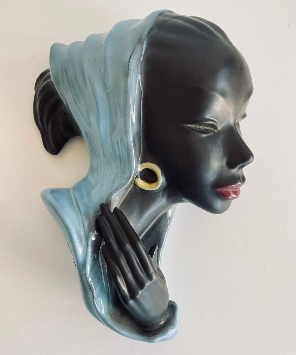 Africanist Wall Mask Cortendorf Manufaktur 60s