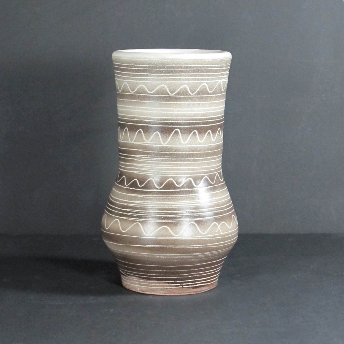 Vase en céramique par Jean Austruy années 60