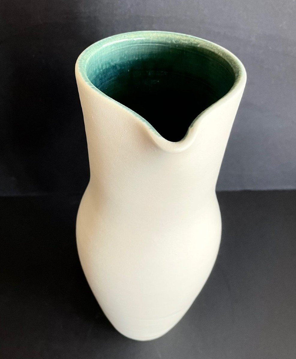 Large Earthenware Pitcher Suzanne Ramié Madoura-photo-4