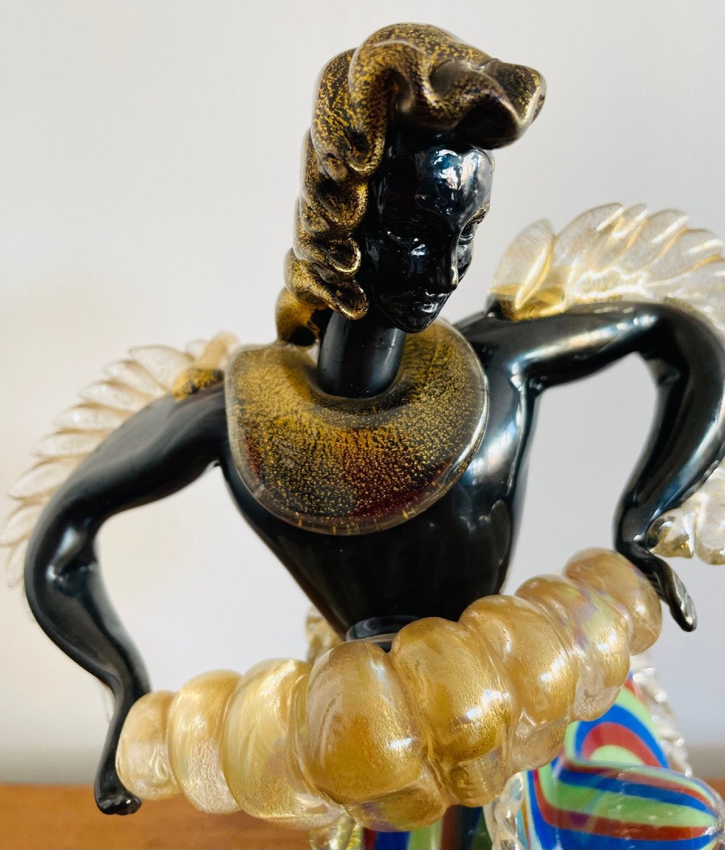 Barovier & Toso Murano Glass Figurine 50s-photo-4