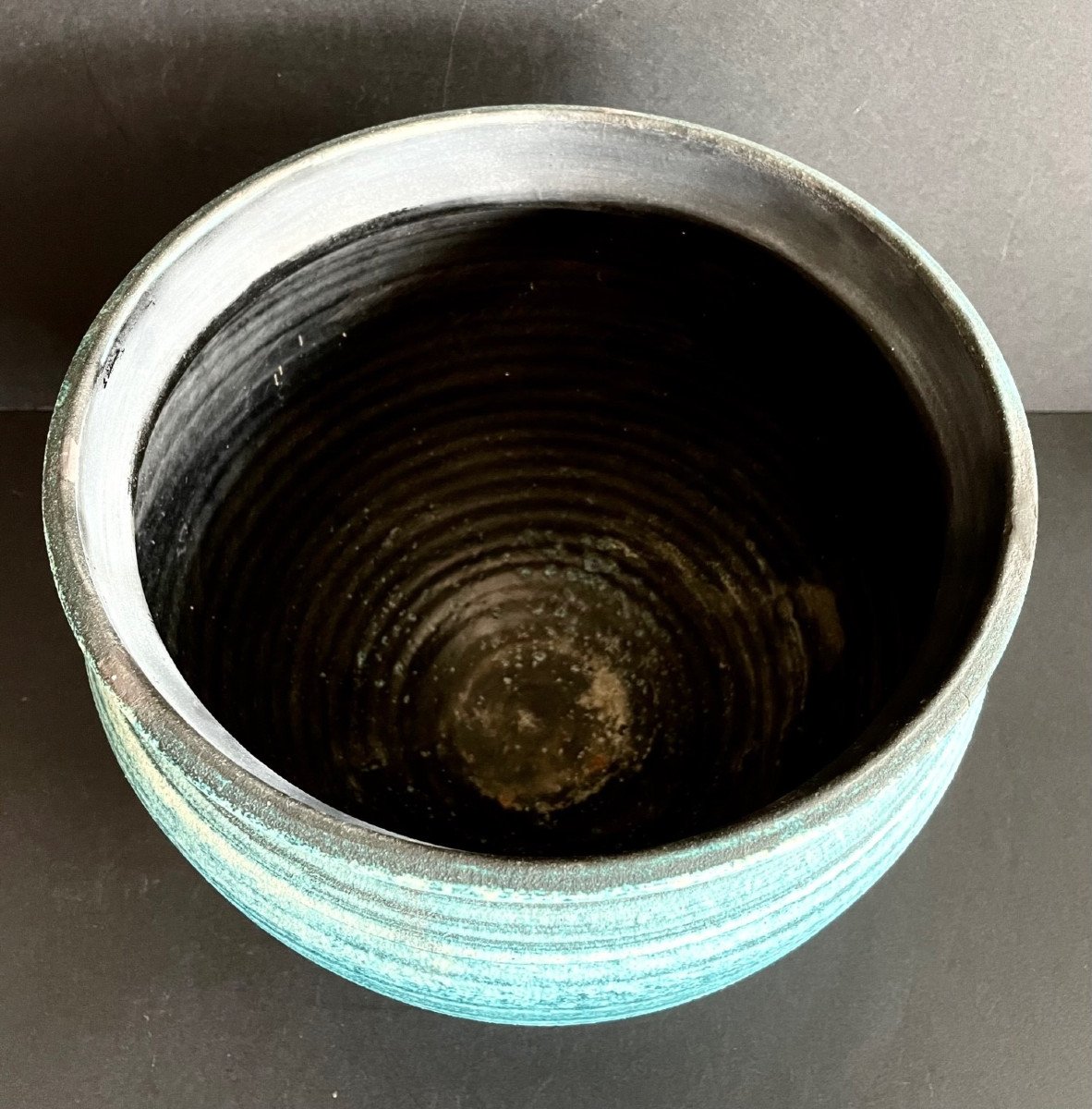 Accolay Ceramic Cachepot Vase "gauloise" Series-photo-3