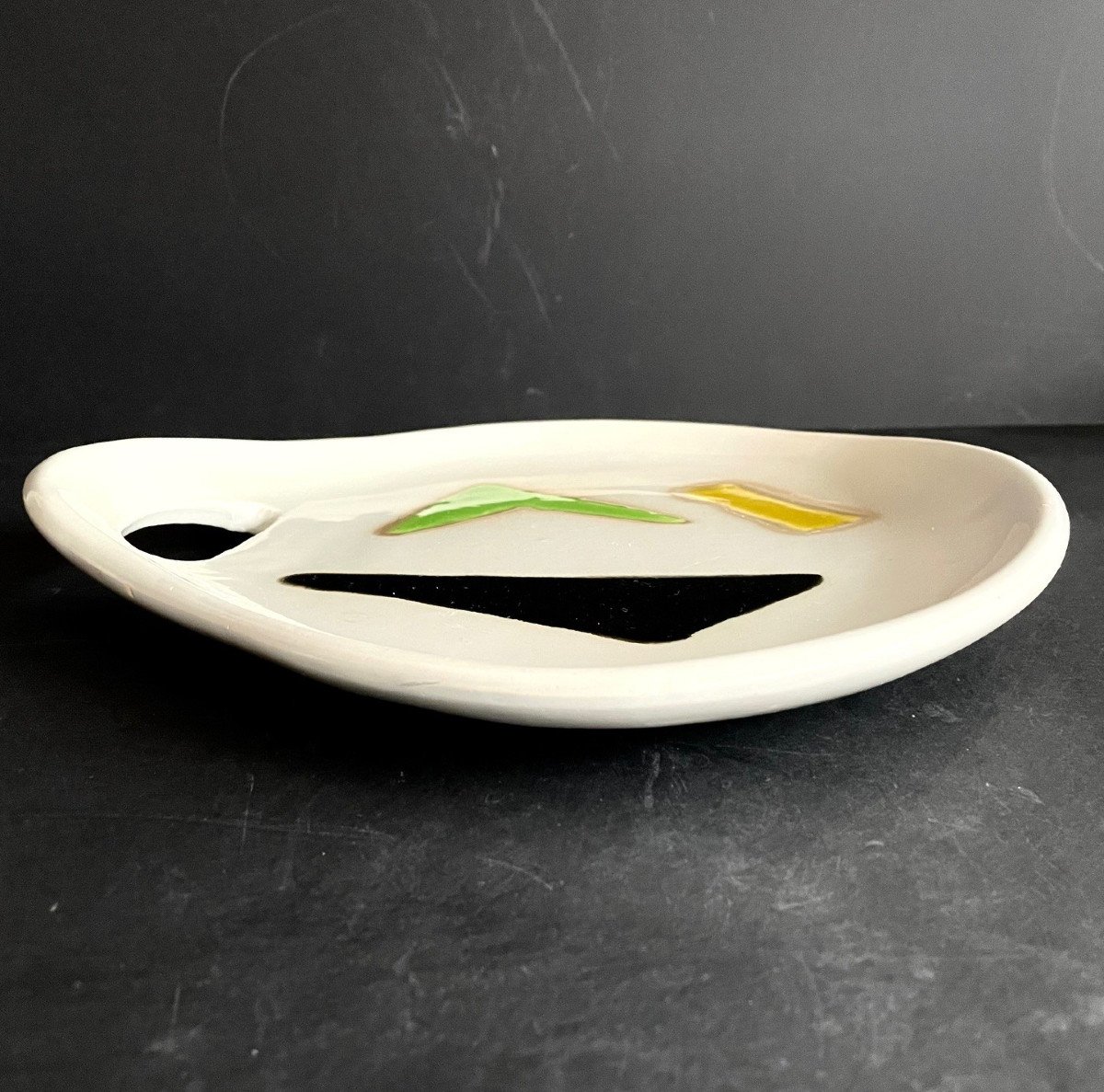 Ceramic Bowl By Peter And Denise Orlando 1950s-photo-4