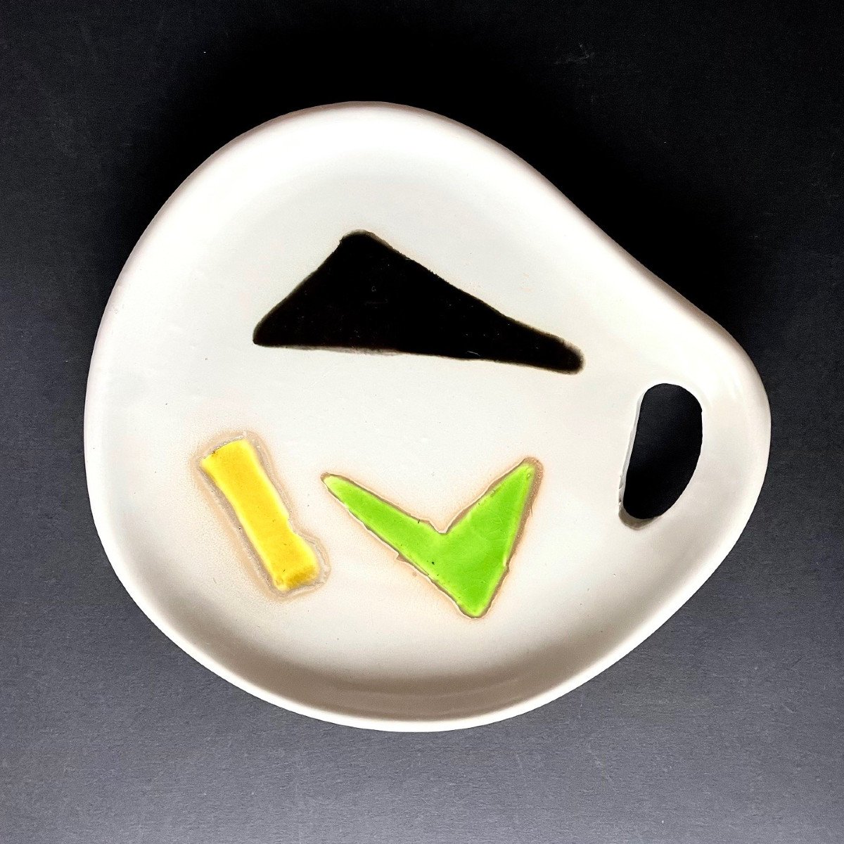 Ceramic Bowl By Peter And Denise Orlando 1950s