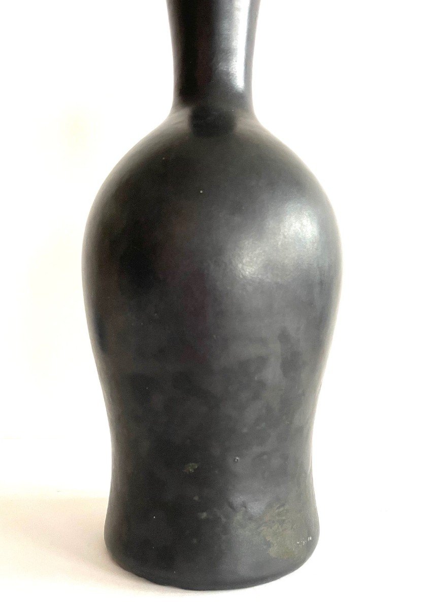 Vase balustre en céramique par Pol Chambost modèle n°1063-photo-3
