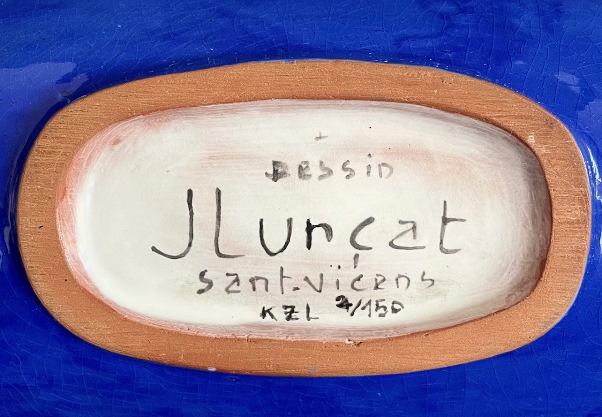 Large Earthenware Cup, Design By Jean Lurçat Sant Vicens-photo-4