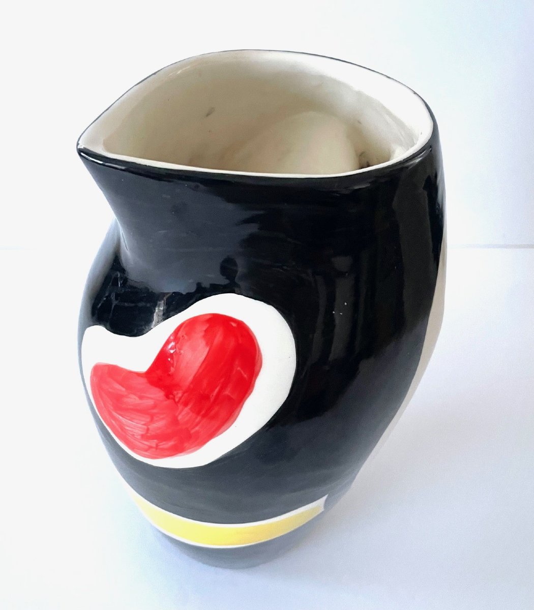 Vase pichet en faïence par Roland Brice et Fernand Léger-photo-1