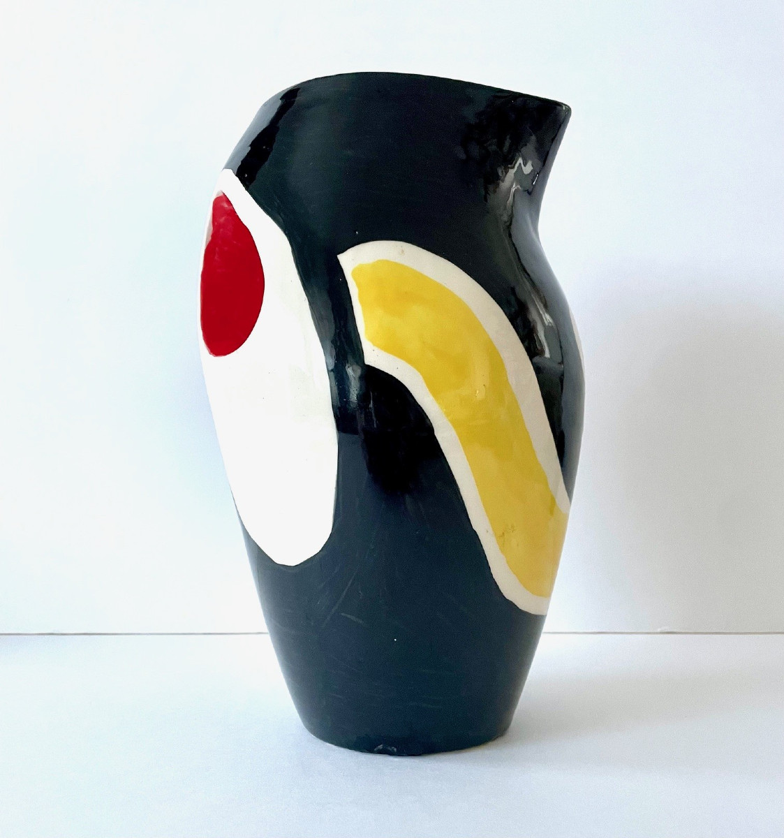 Vase pichet en faïence par Roland Brice et Fernand Léger