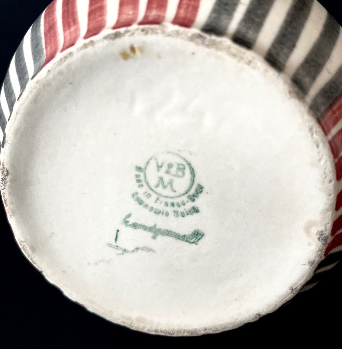 Vase Villeroy et Boch design Maria Kohler années 60-photo-1