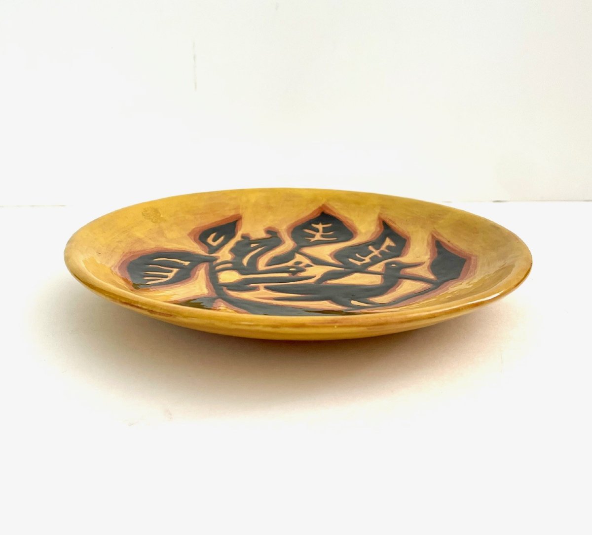Assiette en céramique par Jean Lurçat Sant Vicens-photo-1
