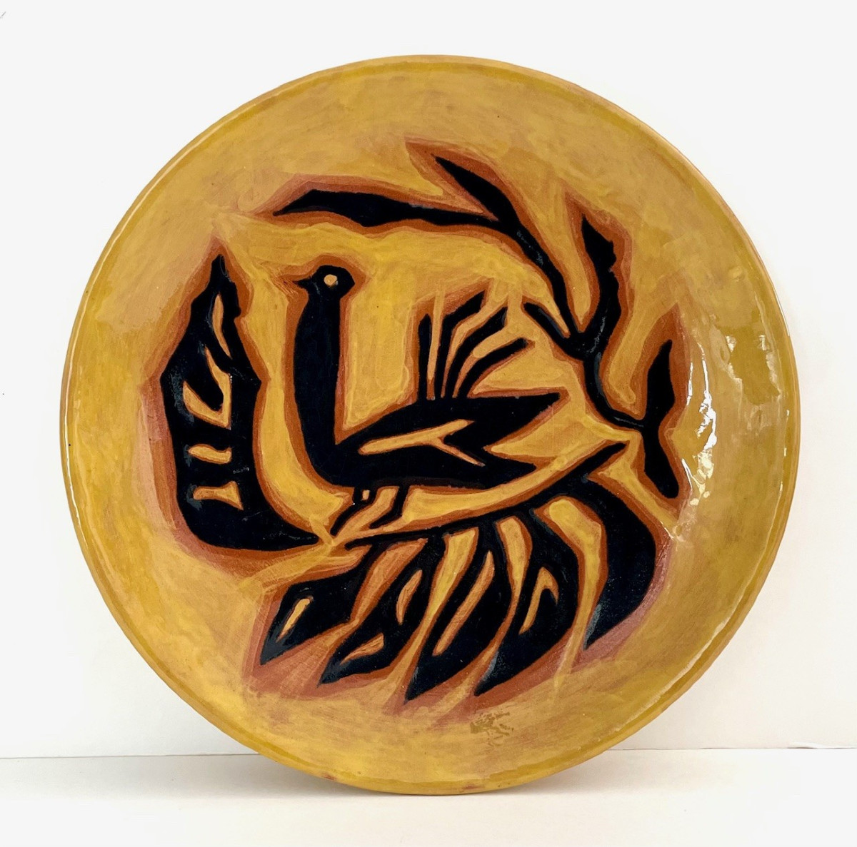 Ceramic Plate By Jean Lurçat Sant Vicens