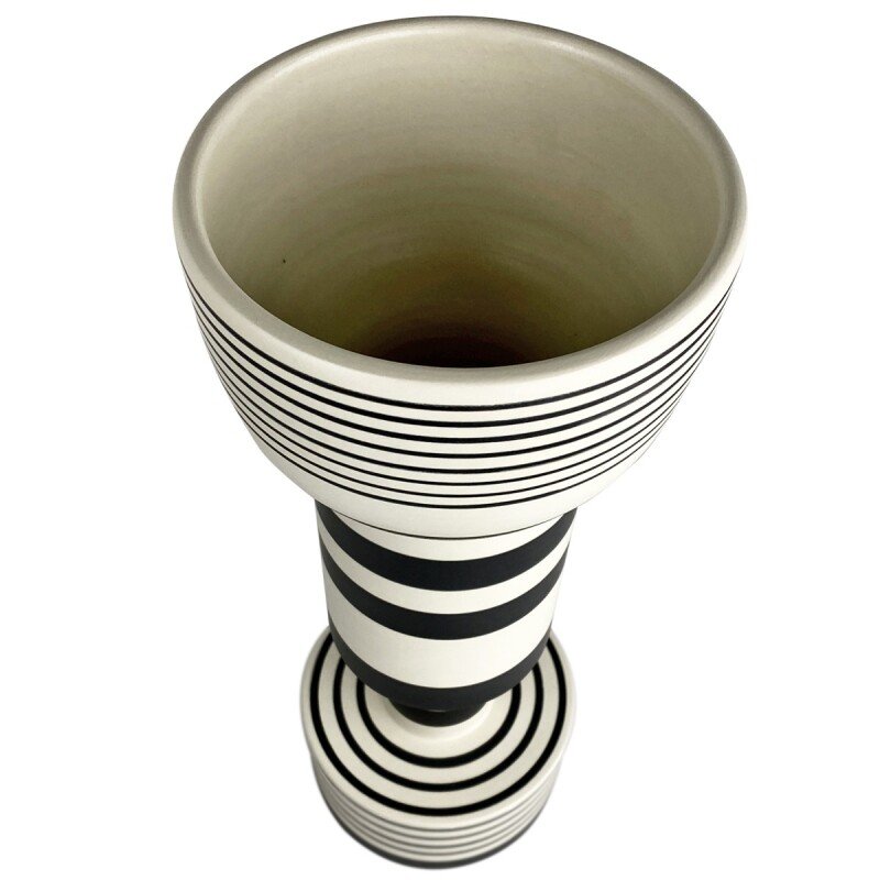 "chalice"  Ceramic Vase By Ettore Sottsass For Bitossi Montelupo-photo-3