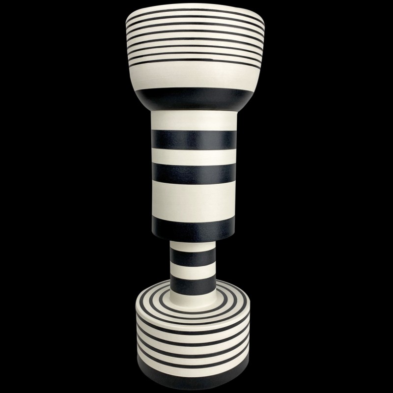 "chalice"  Ceramic Vase By Ettore Sottsass For Bitossi Montelupo