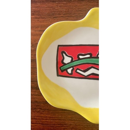 Assiette en faïence Roland Brice et Fernand léger Biot-photo-4