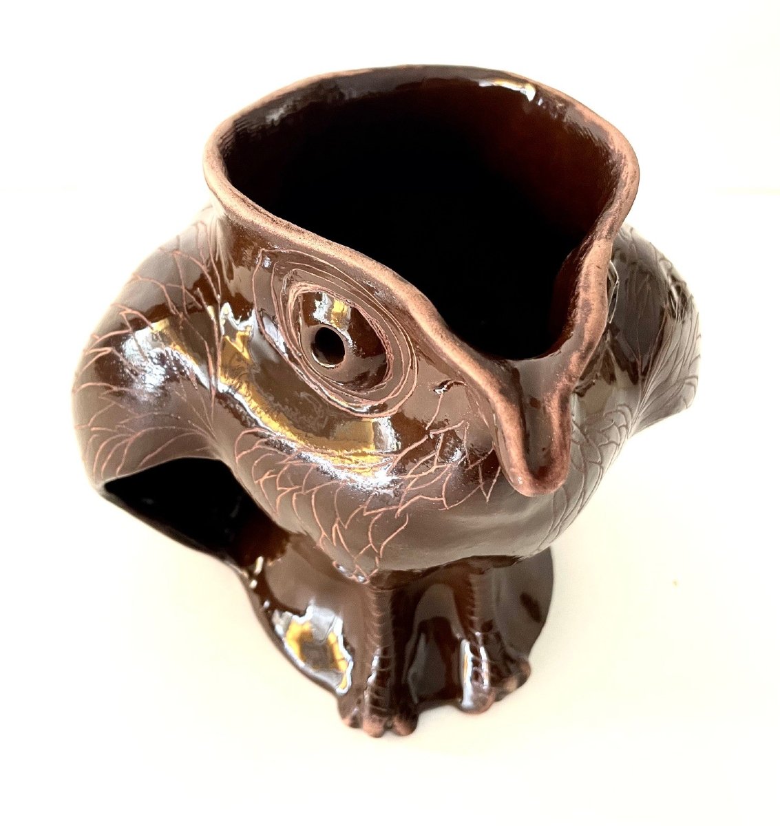 Pichet Zoomorphe, céramique de Jean Marais à Vallauris 1973    -photo-2