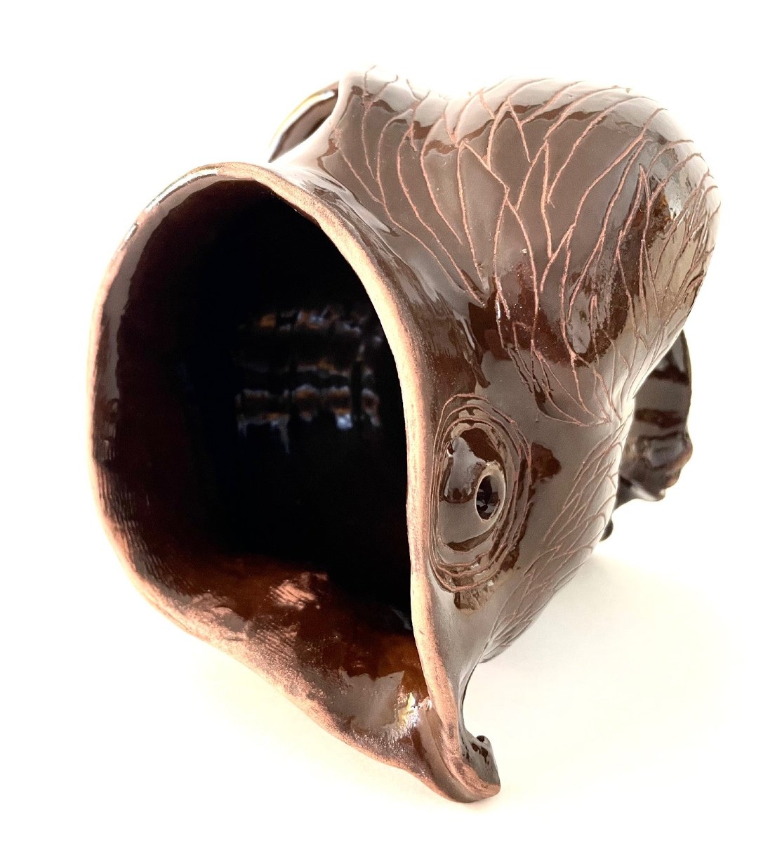 Pichet Zoomorphe, céramique de Jean Marais à Vallauris 1973    -photo-3