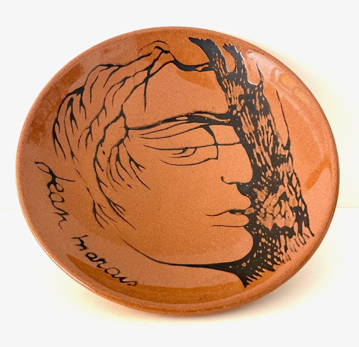 Coupelle en céramique par Jean Marais Vallauris