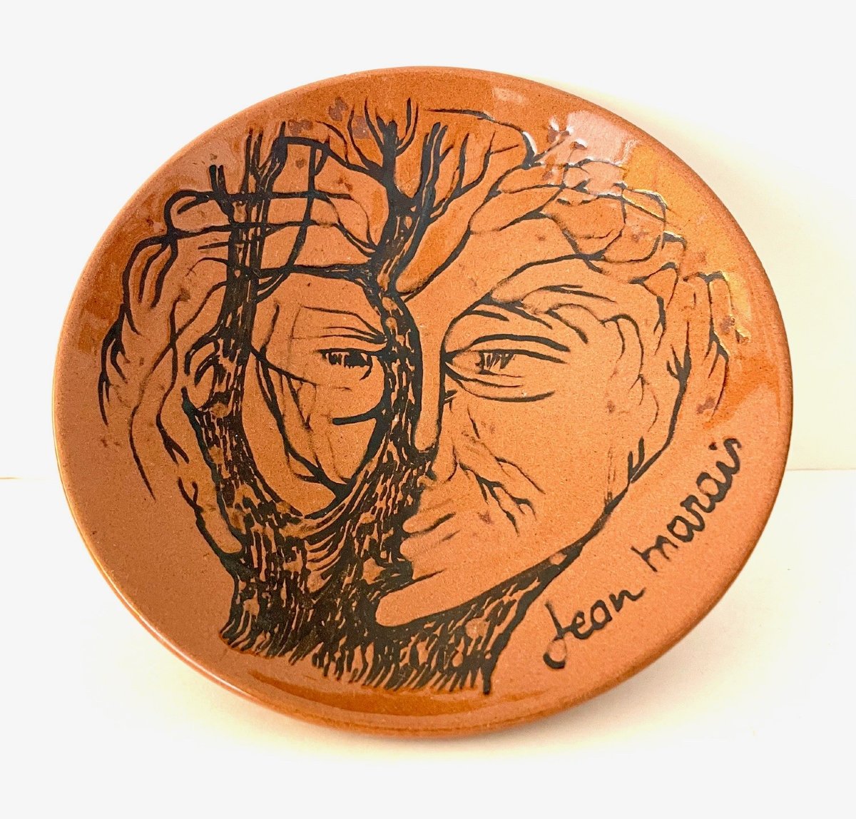 Coupelle en céramique par Jean Marais Vallauris