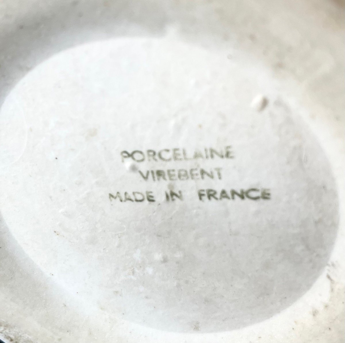 Porcelain Roll-shaped Vase From The Virebent Porcelain Factory, 1970s-photo-2