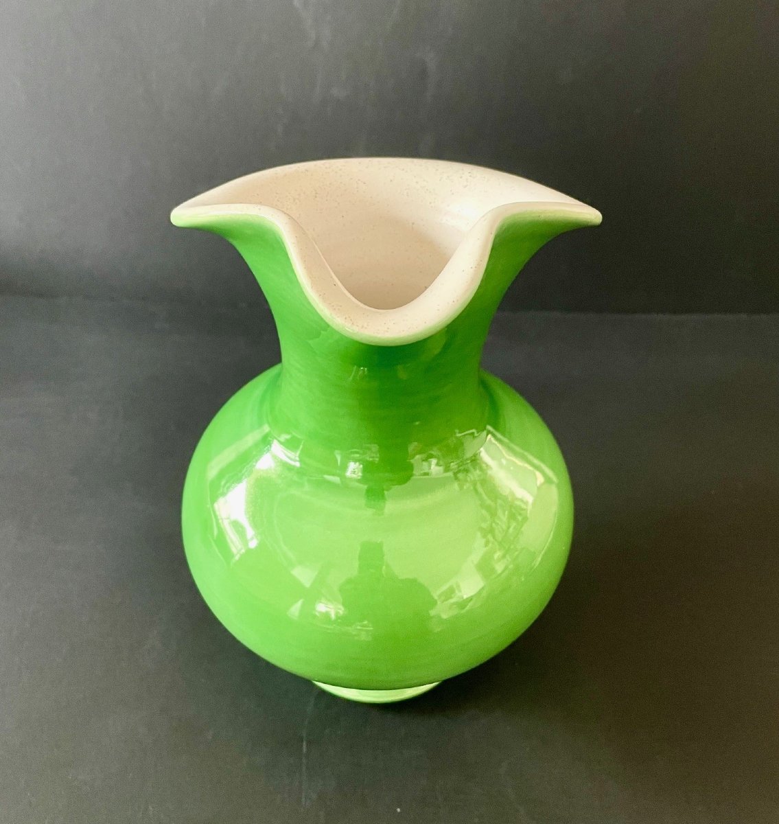 Ceramic Pitcher No. 833 By Pol Chambost 1950s-photo-3